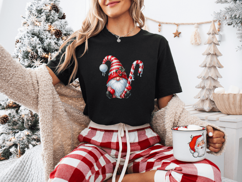 Christmas Gnome with Candy Cane