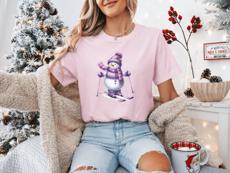 Snowman Skiing