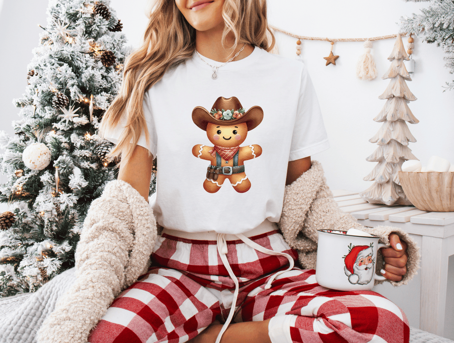 Christmas Gingerbread Western Man