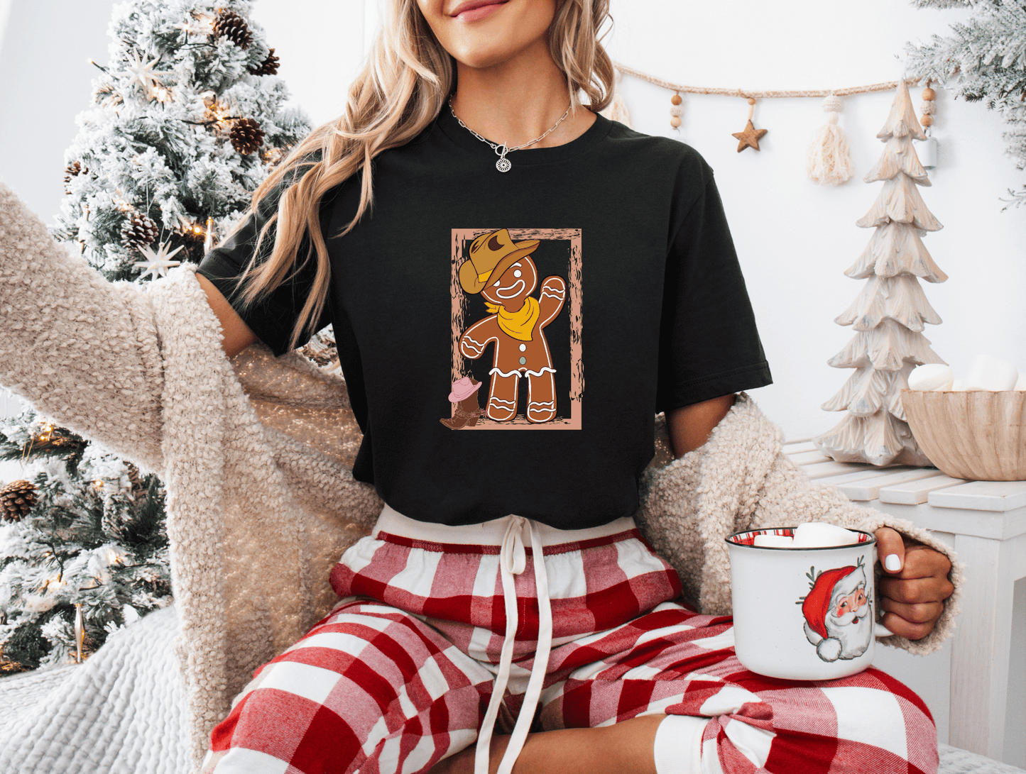 Christmas Gingerbread Western Man