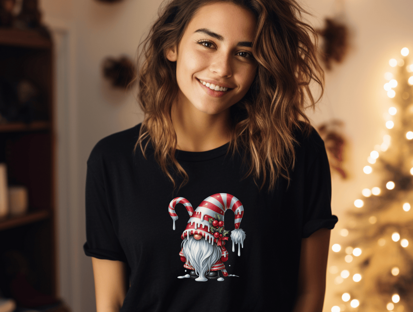 Christmas Gnome with Candy Cane