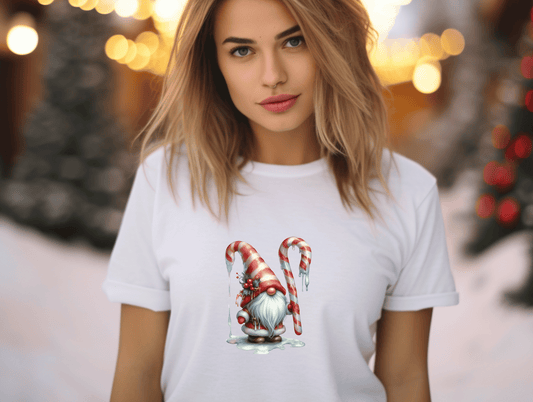 Christmas Gnome with Candy Cane