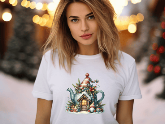 Christmas Gnome with House
