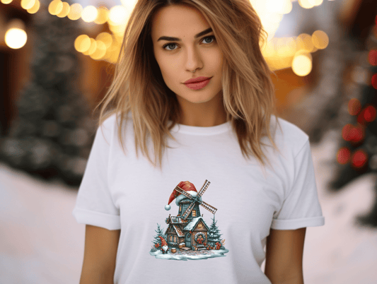 Christmas Gnome with House